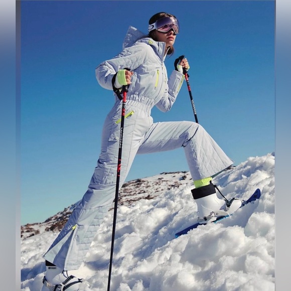 FP Movement by Free People Jackets & Blazers - Free People All Prepped Quilted Waterproof Snowsuit with Removable Hood